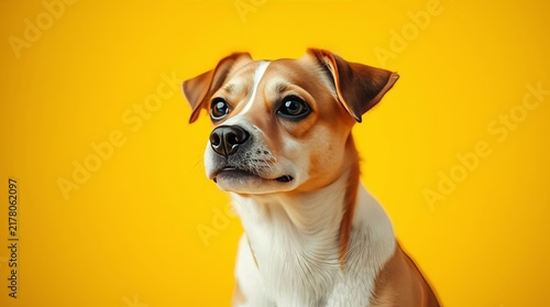 Plakat w ramie jack russell terrier