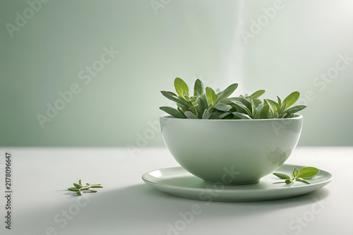 Abstract floral background