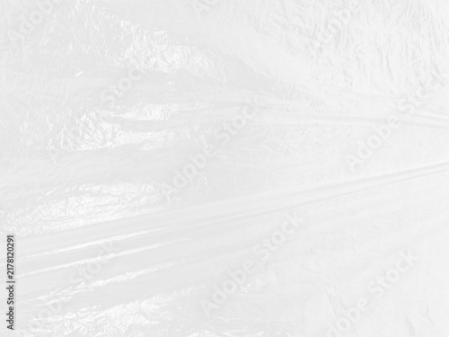 Fotografía Plastic wrap glossy stretch overlay effect