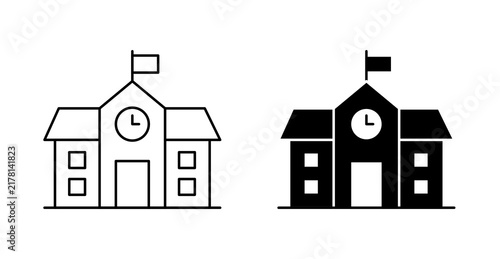 School Building Icon