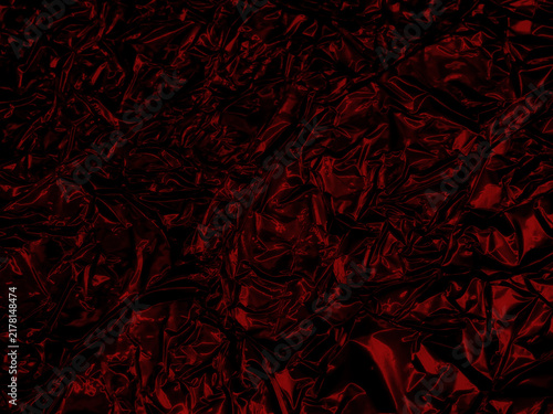 red floral background