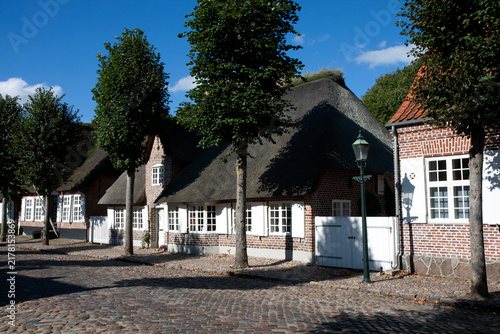 Old Houses with Thatched Roof