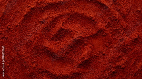 Colorful spice powder spectrum. Turmeric, cumin, paprika, chili and saffron seasoning. Fresh aromatic food ingredients isolated on white background. Culinary cooking ingredients with copy space.