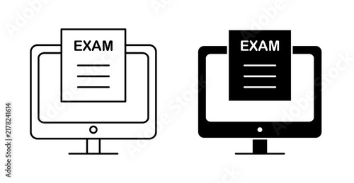 Online Exam Icon