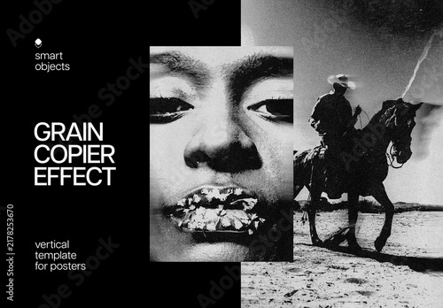 Grainy Copy Effect For Poster And Print Design