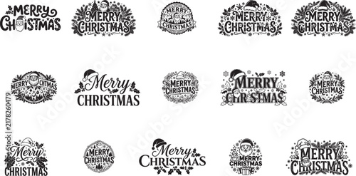 Merry Christmas Santa SVG