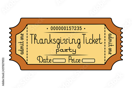 Thanksgiving party. Orange 