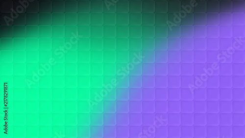 Photography Abstract glassmorphism cubic glass gradient background with green and purple til