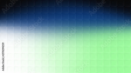 Fotografie Abstract cubic glass gradient background in dark purple and green tones