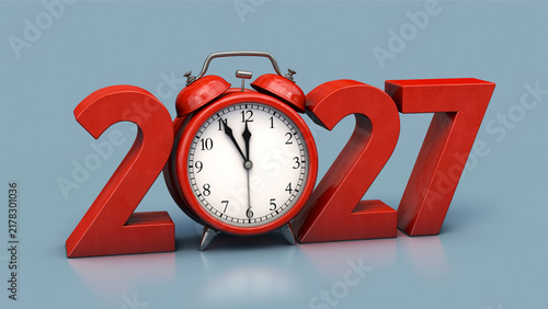 Cuadro en lienzo Fünf vor Zwölf für 2027: Dringlichkeit und Handlungsbedarf