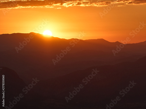 Foto Tramonto Estivo sul Parco Nazionale della Maiella - Abruzzo
