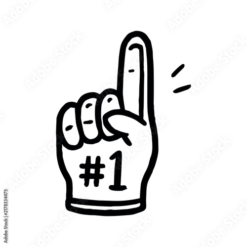 Number One Foam Finger