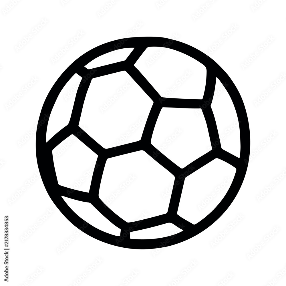 Fototapeta premium Soccer Ball Icon