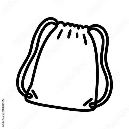 Drawstring Bag Icon
