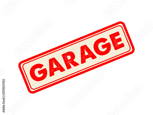 Garage stamp design