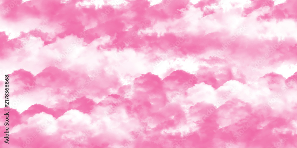 Fototapeta premium Pink background with space Soft blurred abstract pink roses background. Watercolor painted background. Abstract pink watercolor illustration banner