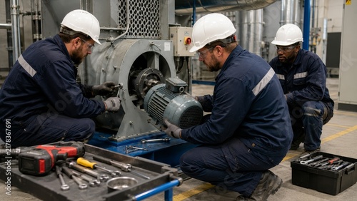 Tapety artystyczne Industrial Maintenance Team