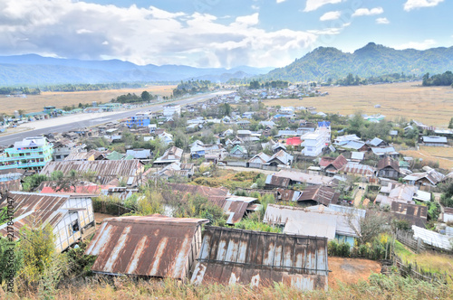 The Apatani people village ethnic group who live in the Ziro valley of Arunachal Pradesh's Lower Subansiri region in India