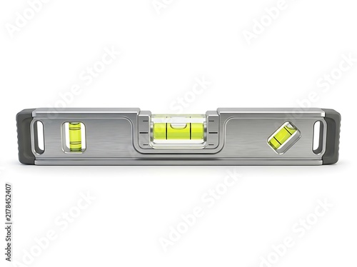 Professional Metal Spirit Level with Bubble Vials for Precise Construction and Home Improvement Projects