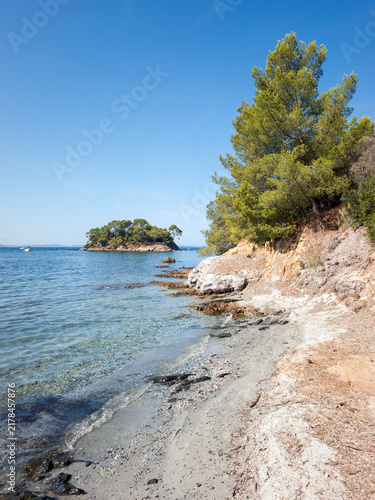 Bright Morning Beach on the Côte d’Azur