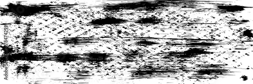 BW Grunge Texture Diamond Pattern Distressed Rough Urban Overlay Vector