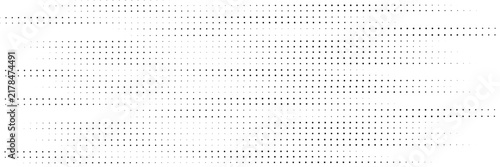 BW Halftone Dot Pattern Background Gradient Fade Modern Pop Art Vector