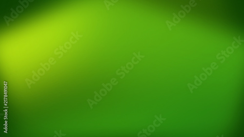 A vibrant and bright abstract blurred background featuring soft gradients of lime green and dark forest green tones