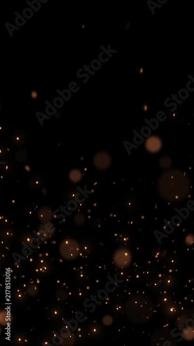 Embers and Sparks Looped Overlay for Social Media Content