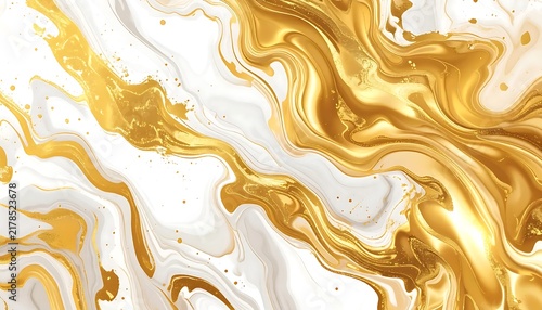 Close up of intricately carved white marble surface with golden veins.