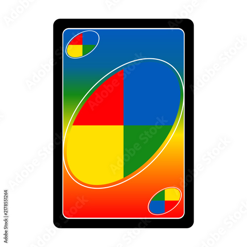 Uno card collection icon