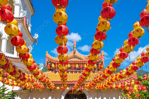 Fotografía Kek Lok Si Tempel ist die größte buddhistische Tempelanlage Malaysias in Air Itam, einem Vorort von George Town auf der Insel Penang