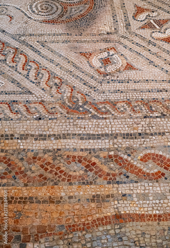 Mosiacs & Hypercourse At Chedworth Roman Villa