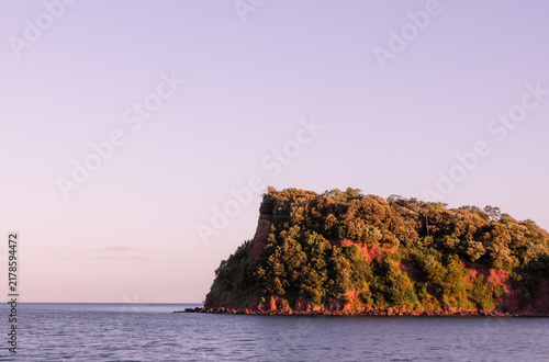 The Ness Headland At Shaldon, Devon At Sunset