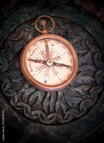 Vintage Navigation Compass