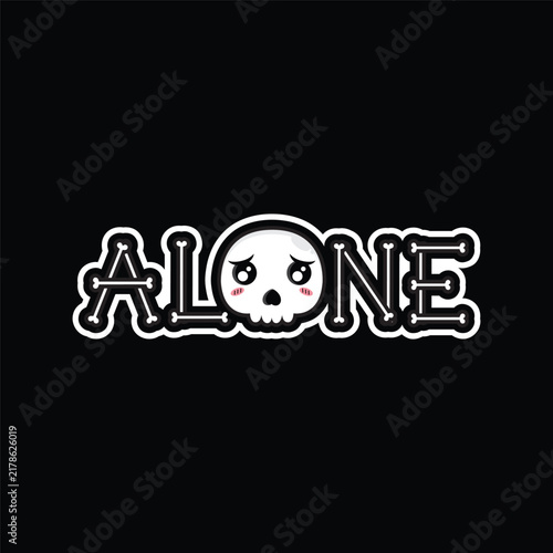  bones with the word alone