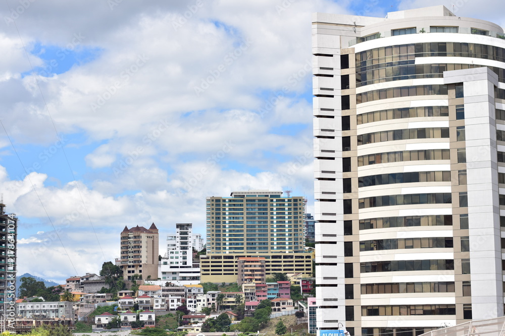 Fototapeta premium high rise building, Tegucigalpa, Honduras