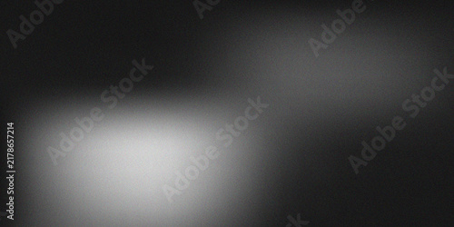 Canvastavla Dark abstract grainy gradient background with dual light spots