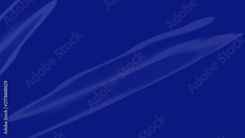 Abstract blue organic fluid shapes with subtle light reflections on a dark navy background