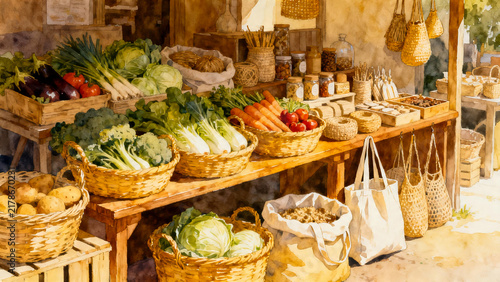 Sustainable Local Market Lifestyle