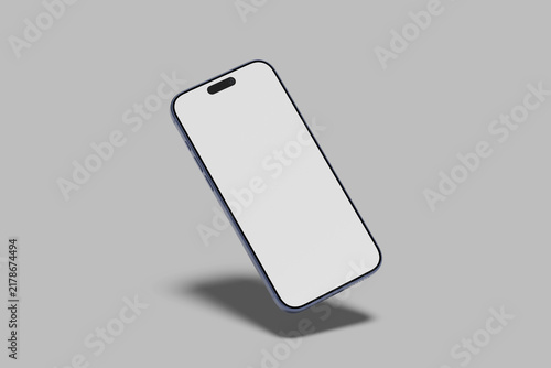 Phone Screen Blank Mockup Template