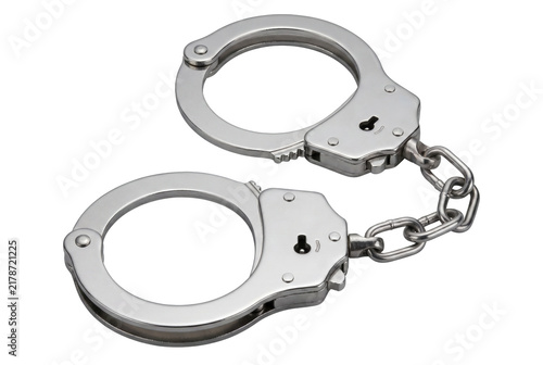 Fotografie Professional Grade Steel Handcuffs for Law Enforcement