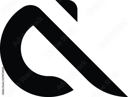 Bold Minimal Abstract C Lettermark Logo Design