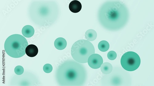 Abstract bokeh background cream glowing circles gradient animation