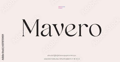 A modern logo design for the brand name Mavero