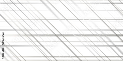 Принти на полотні Dynamic oblique fabric abstract white and gray geometric creative seamless textile design