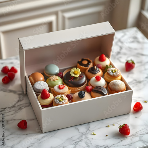 Delicate Gourmet Patisserie Assortment