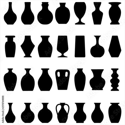 Tabletop Vase Silhouette