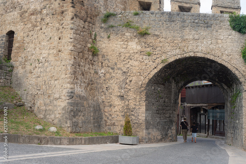 Banja Luka gate in Jajce, Bosnia and Herzegovina. Entrance into the old city.