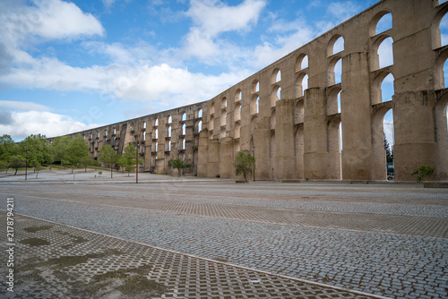 Aqueduct of Amoreira in Elvas Portugal