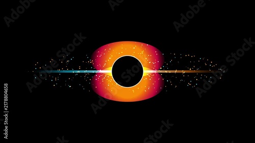 Volumetric Anamorphic Black Hole Gravitational Lensing Accretion Disk